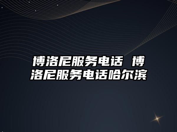 博洛尼服務電話 博洛尼服務電話哈爾濱