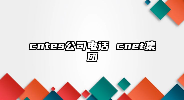 cntes公司電話 cnet集團(tuán)