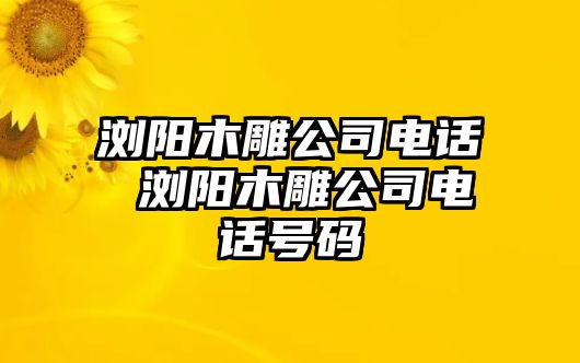 瀏陽木雕公司電話 瀏陽木雕公司電話號碼