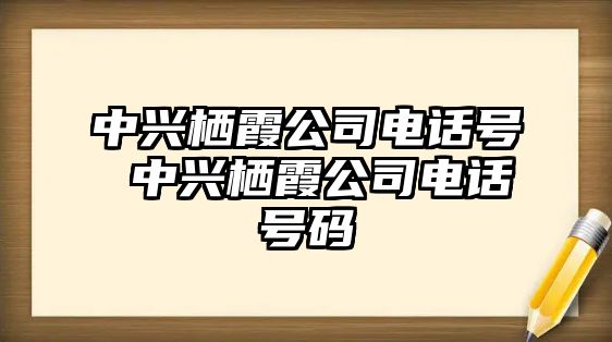 中興棲霞公司電話號 中興棲霞公司電話號碼